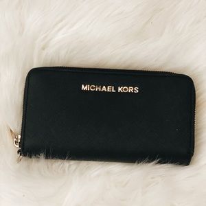 Michael Kors Accessories Michael Kors Black Wallet